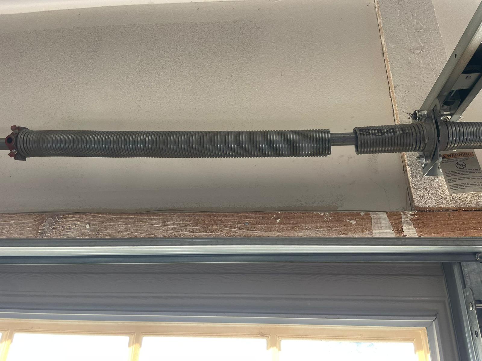 Torsion spring replacement
